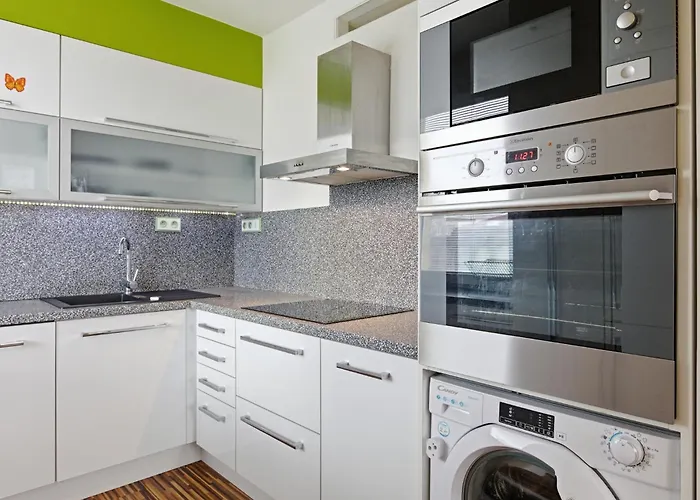 In A Quiet Part Of With A Kitchen *